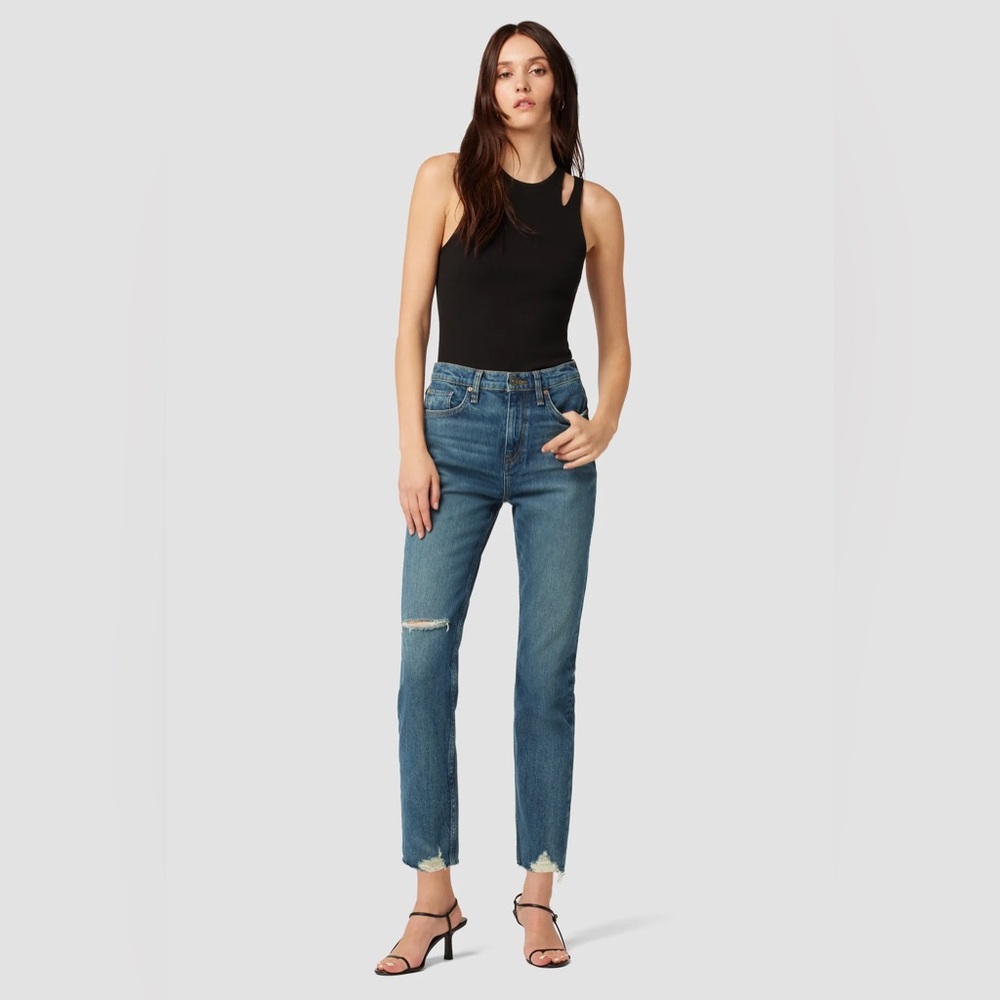 BNWT — Hudson Holly High Rise Straight Crop — Size 28